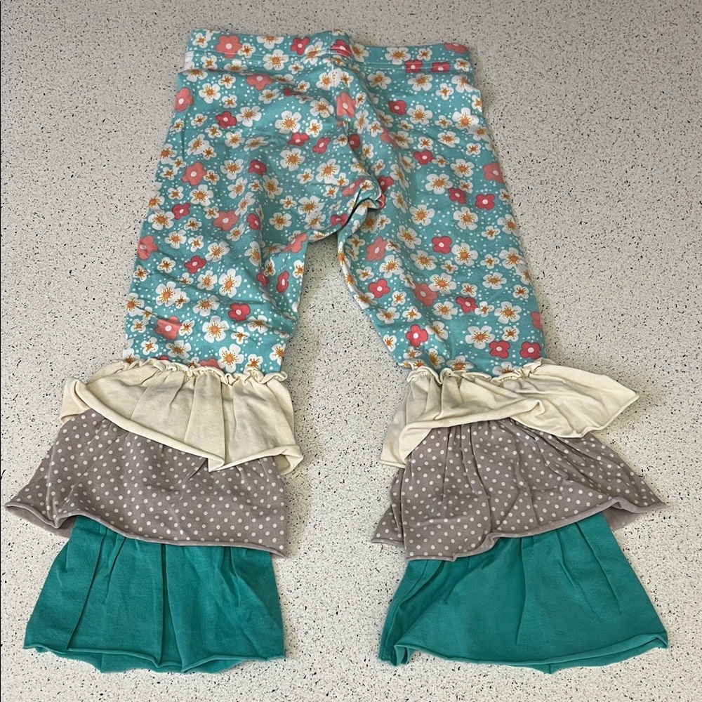 Matilda Jane Floral Ruffle Pants - Picture 4 of 4